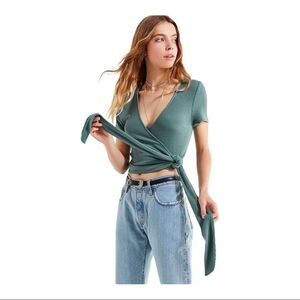 Urban Outfitters Medium Project Social T Wrap Top